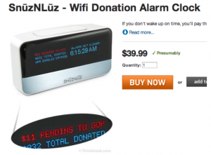 Snuz n Luz Alarm Clock